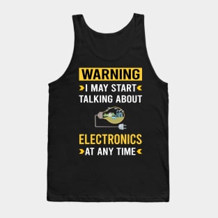 Warning Electronics Tank Top